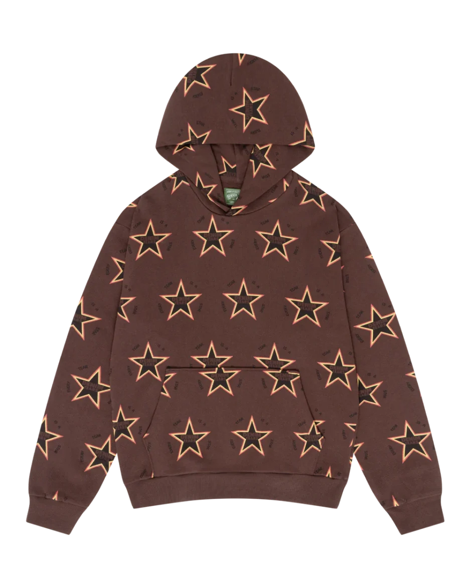 Every Tear Is A Star Hoodie Brown