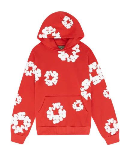 The Cotton Wreath Sweatshirt Red