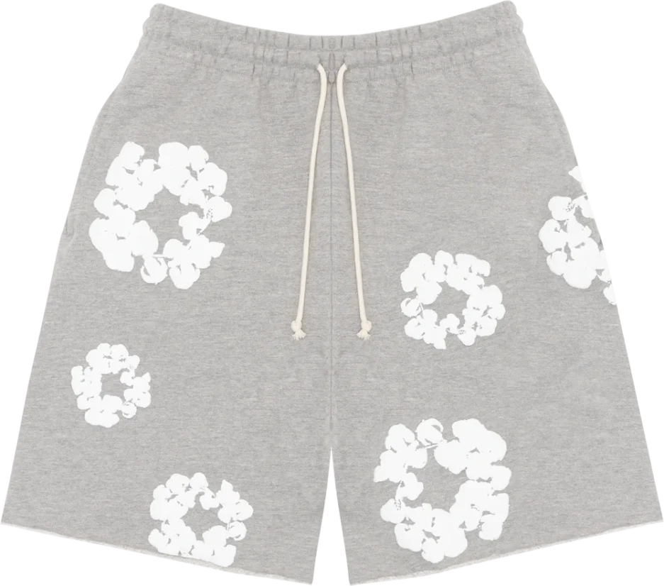 The Cotton Wreath Shorts Grey