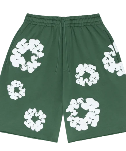 The Cotton Wreath Shorts Green