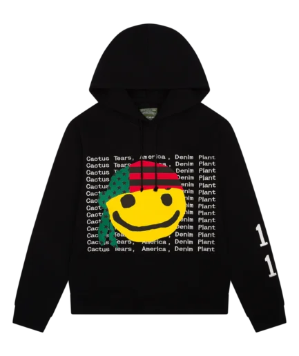 Cactus Tears Hoodie Black