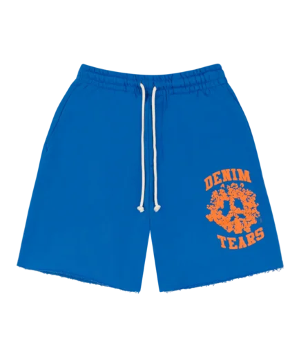 Denim University Sweat Shorts Royal Blue