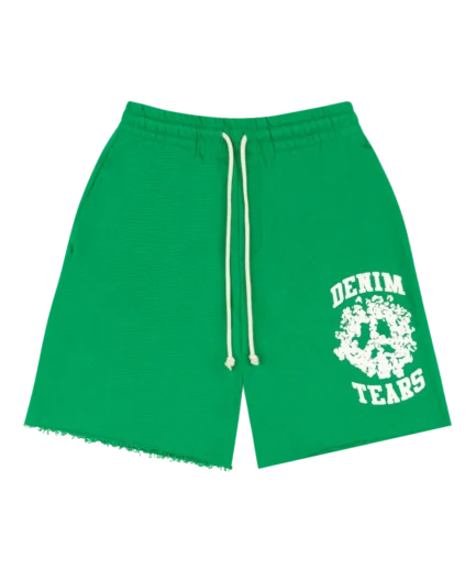 Denim University Sweat Shorts Green