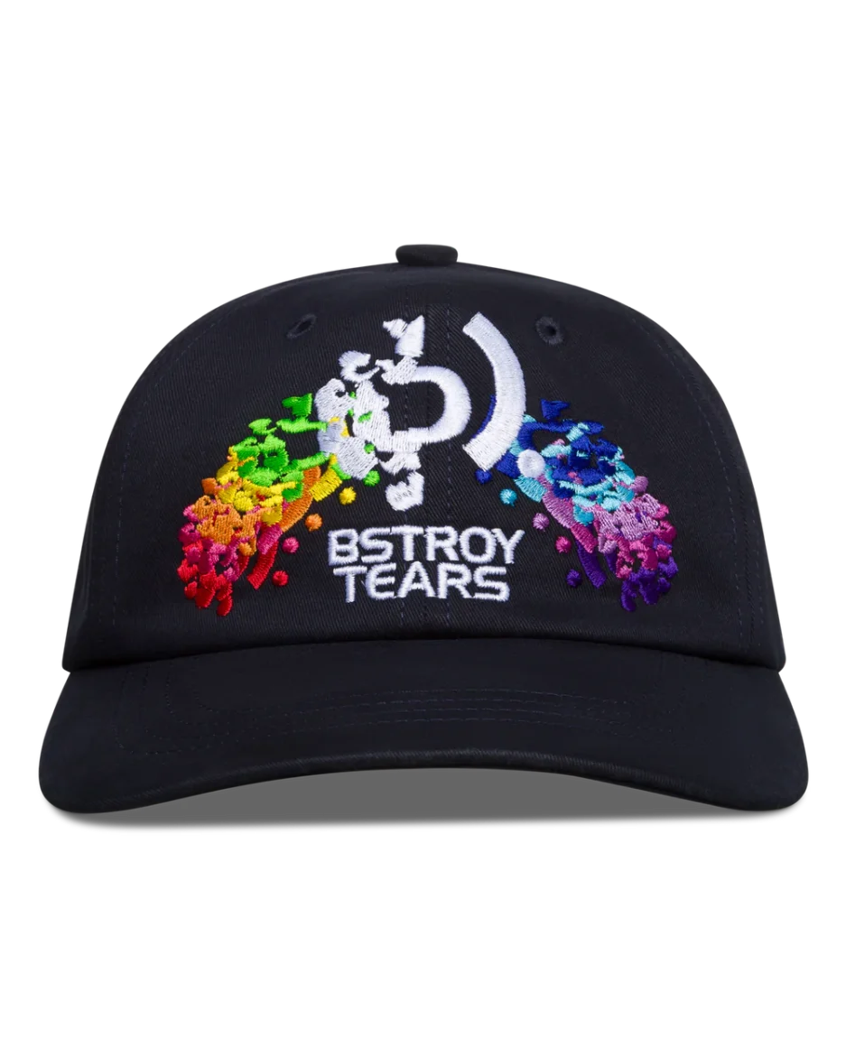 Bstroy Tears Rainbow Wreath Hat Navy